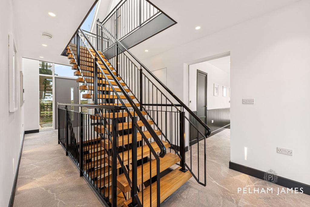 Stairway, Birch Field House, Belmesthorpe