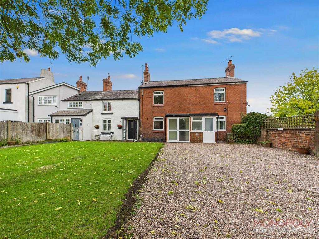 Outside to the front