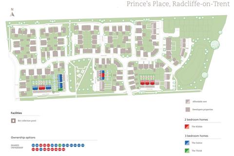 2 bedroom terraced house for sale, Plot 573 The Kildale, Prince's Place, Shelford Road, Radcliffe on Trent, Nottinghamshire, NG12