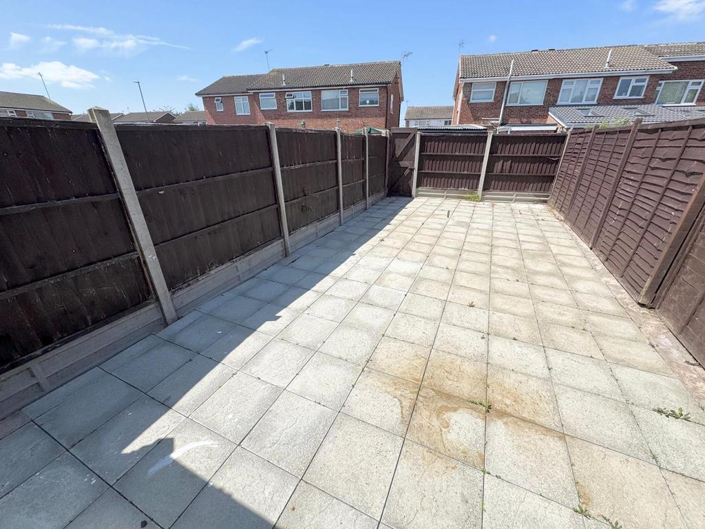 Low maintenance rear garden