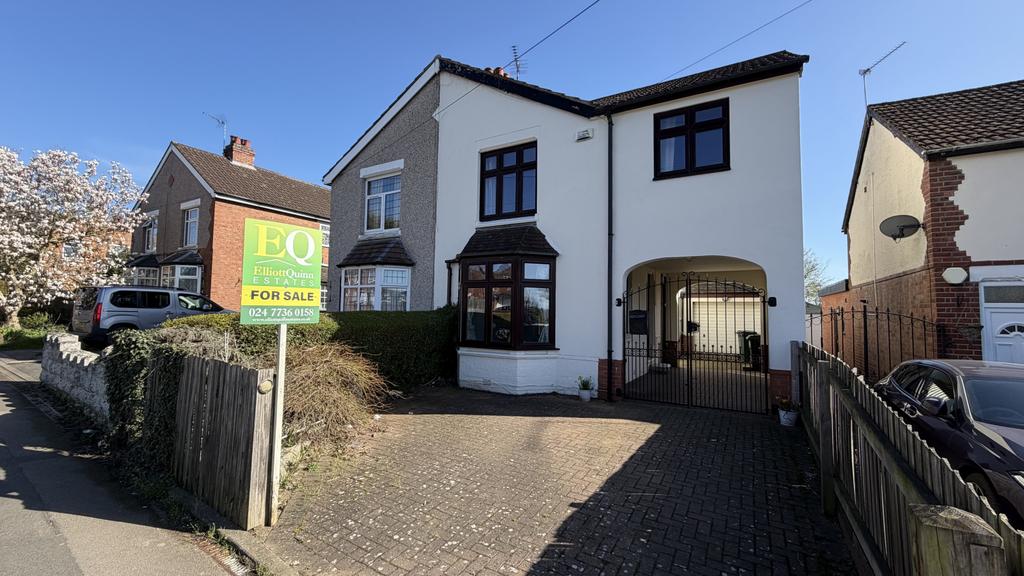 Characterful four-bedroom semi-detached home for
