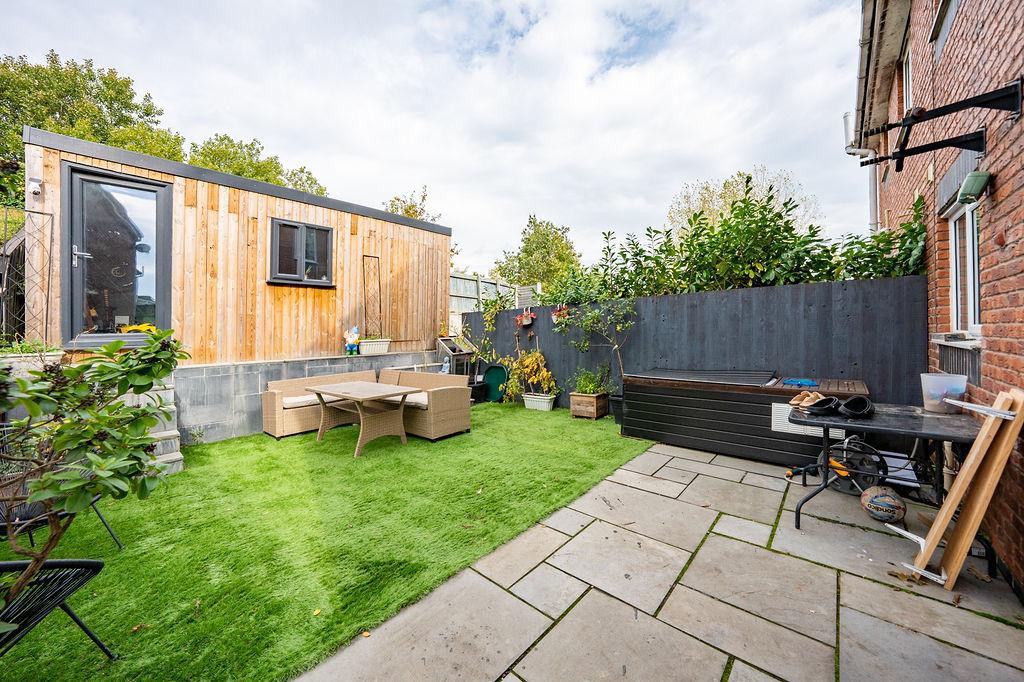 Rear garden