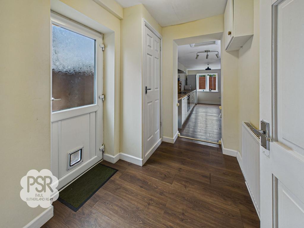Rear entrance