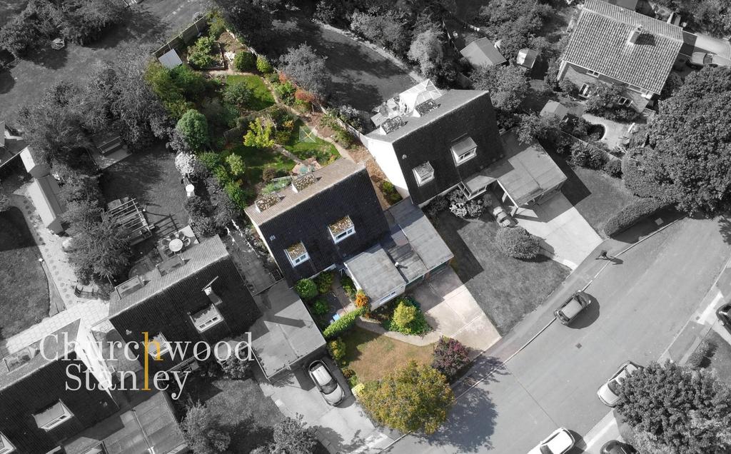 Aerial of plot