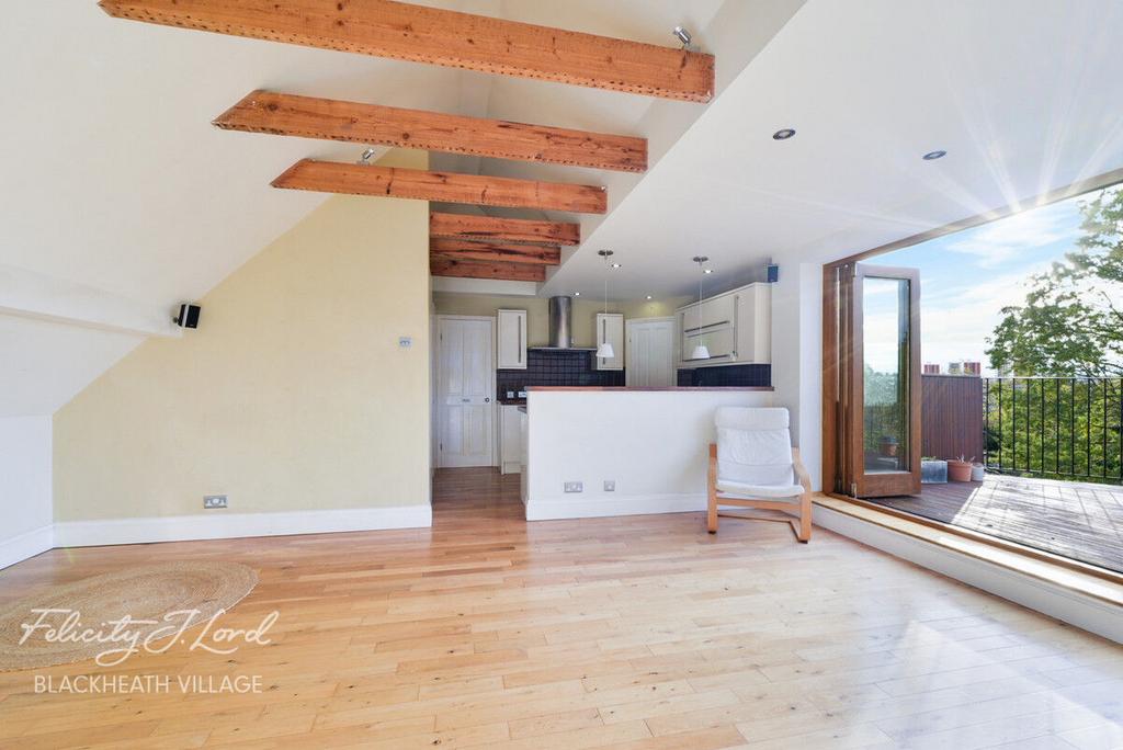 Open-plan living area