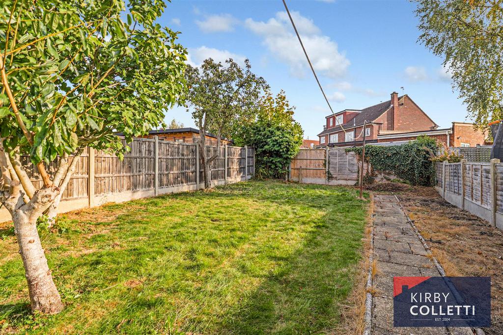 Rear garden
