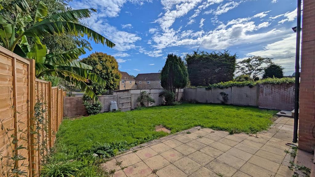 Rear garden