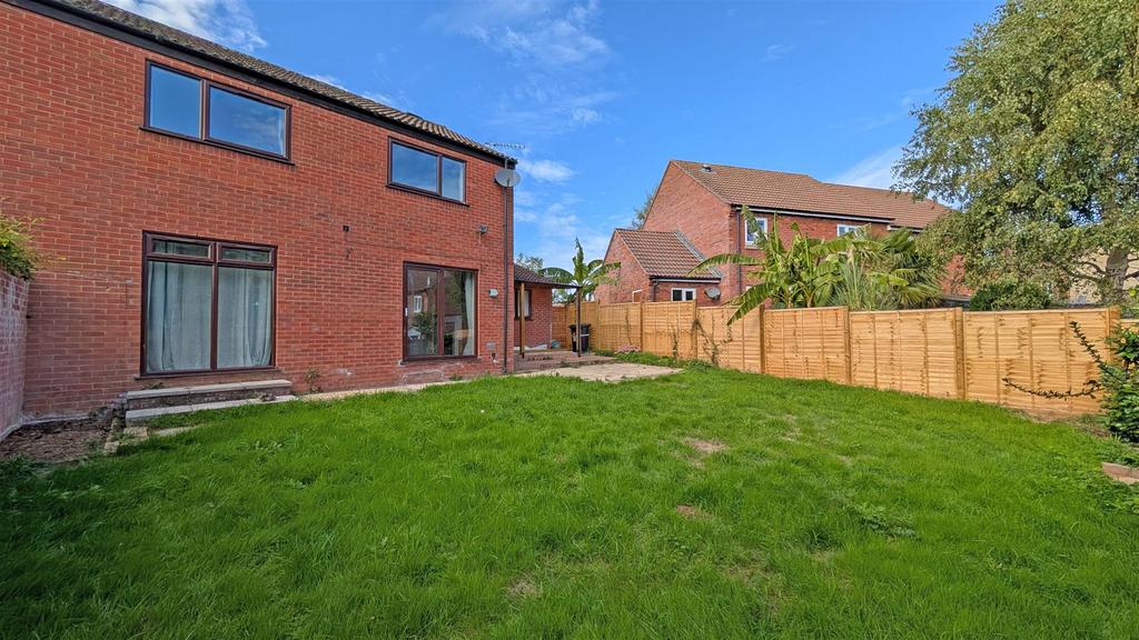 Rear garden