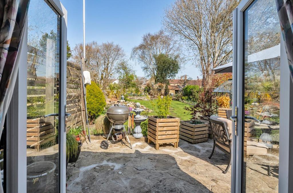 Cabin View of the garden