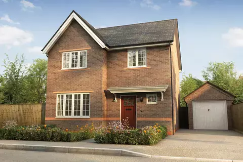 4 bedroom detached house for sale, Plot 184, The Hopkins at Hutchison Gate, Moss Drive TF10