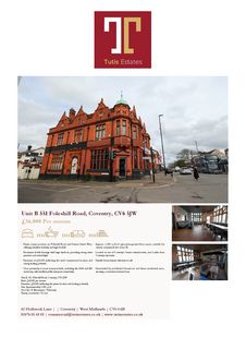Restaurant to rent, 551 Foleshill Rd Coventry CV6 5JW