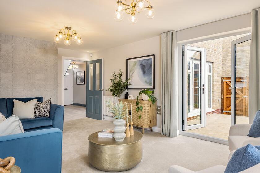 Lounge in the Avondale 4 bedroom home