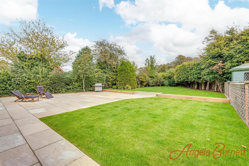 Rear garden