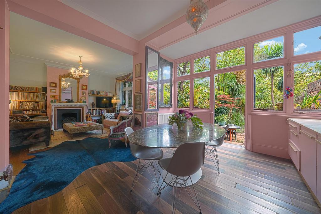 Period features with high ceilings in reception
