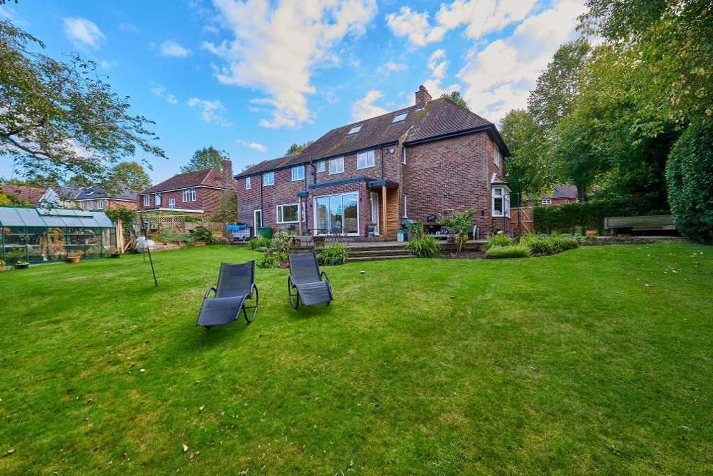 Rear garden view