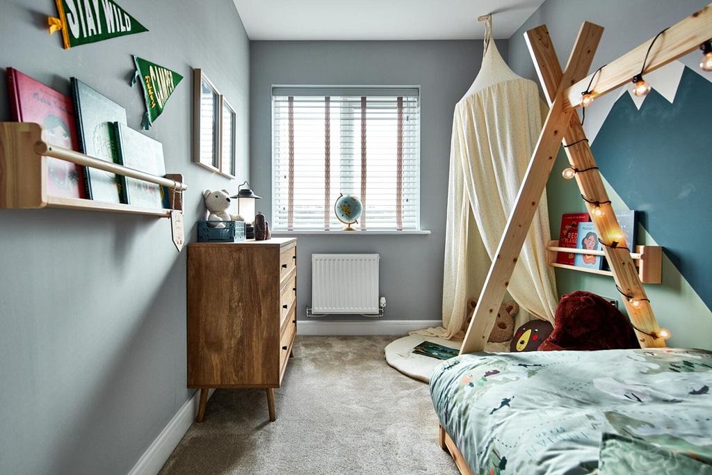 Single bedroom is ideal for your little one to...