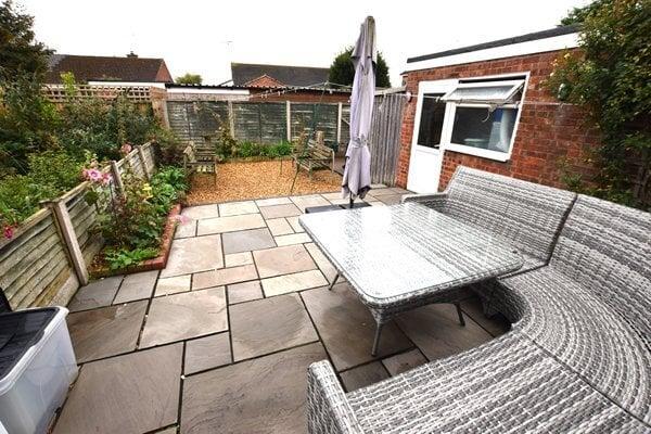 Rear garden
