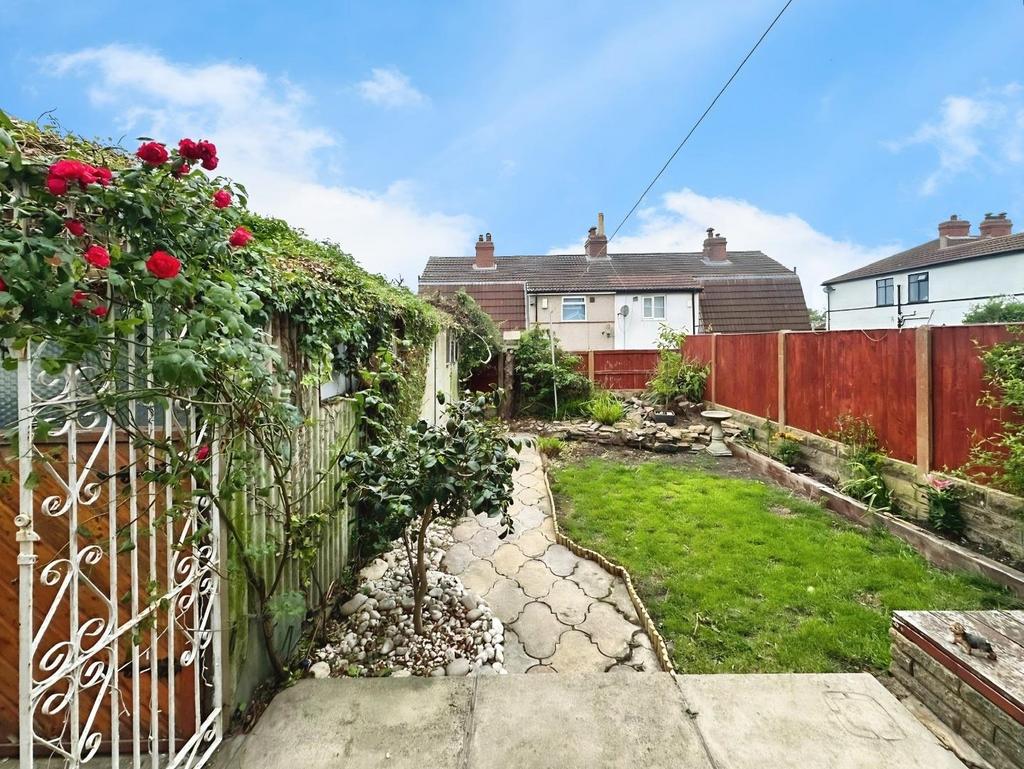 Rear garden