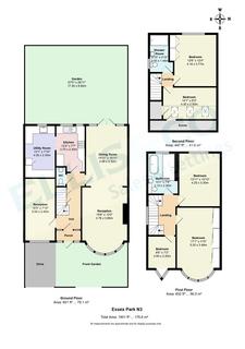 5 bedroom semi-detached house for sale, Essex Park, West Finchley, N3