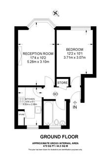 1 bedroom flat for sale, Crosbie House, Prospect Hill, London, E17