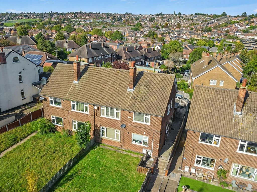 Aerial view from Front