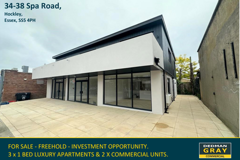 Retail property (high street) for sale, 34-38 Spa Rd Hockley SS5 4PH