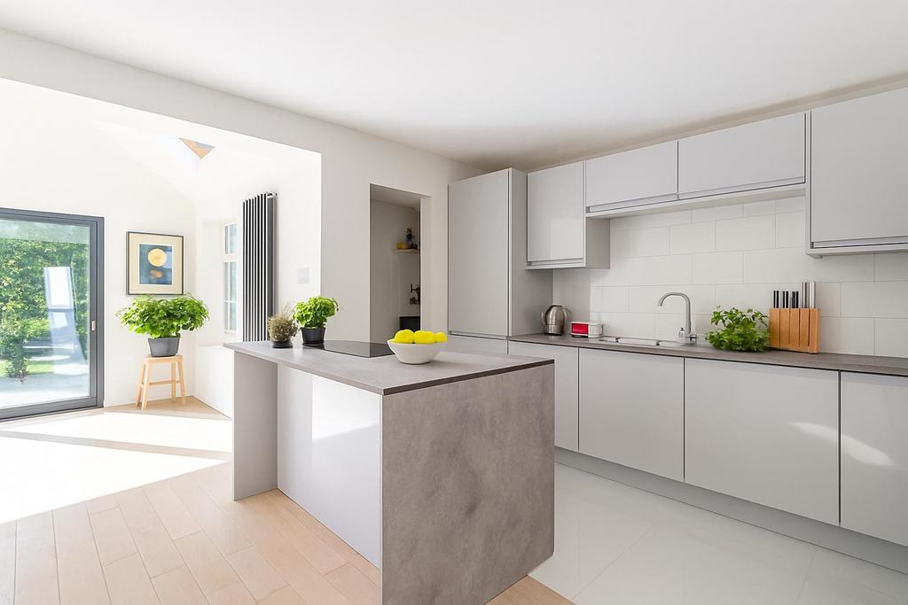 Kitchen side view