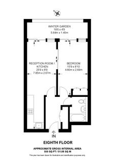 1 bedroom flat for sale, Falcon Wharf, 34 Lombard Road, London, SW11