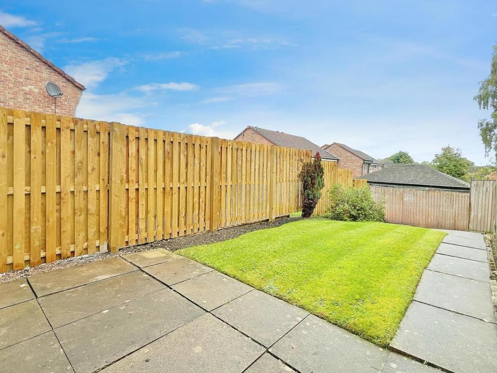 Rear garden