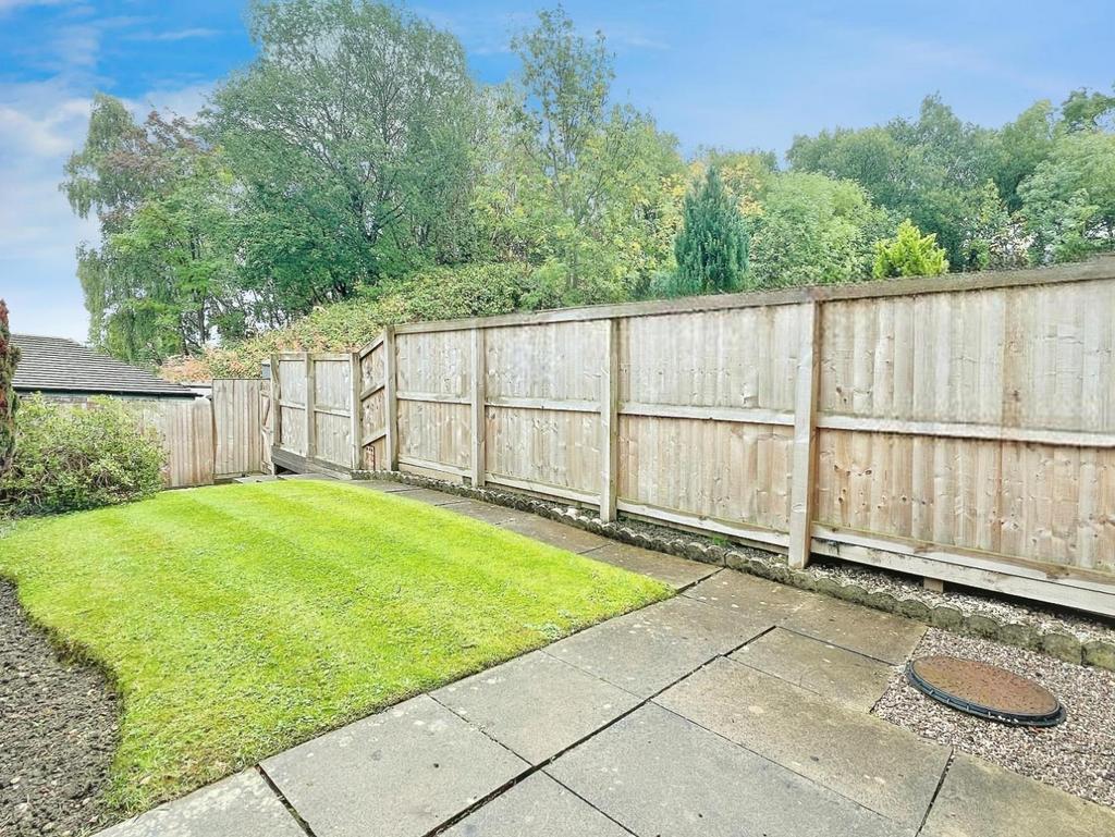 Rear garden