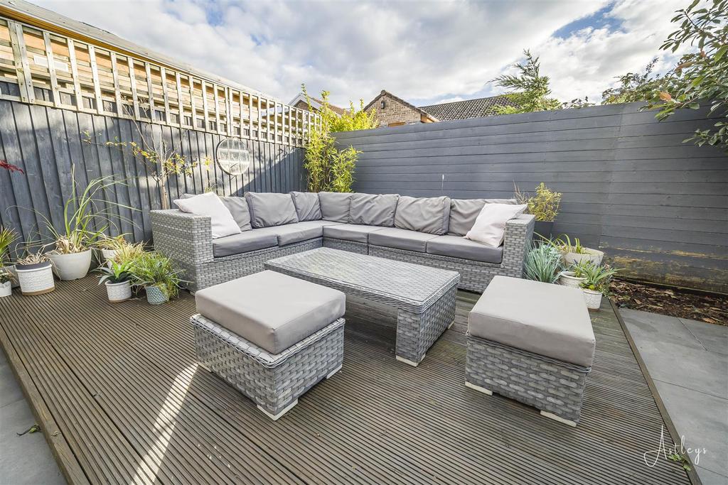 Rear garden
