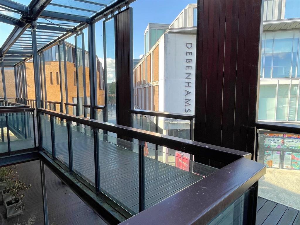 Covered Walkway to Flat