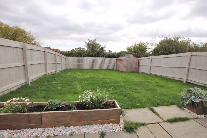 Rear garden