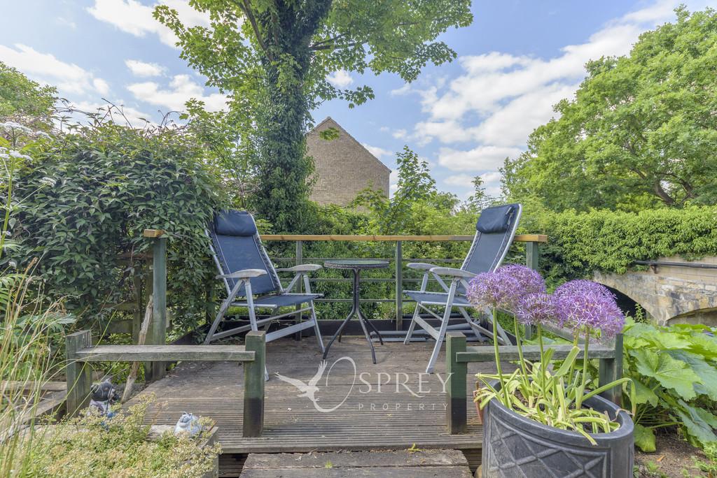 Decking Area of Garden