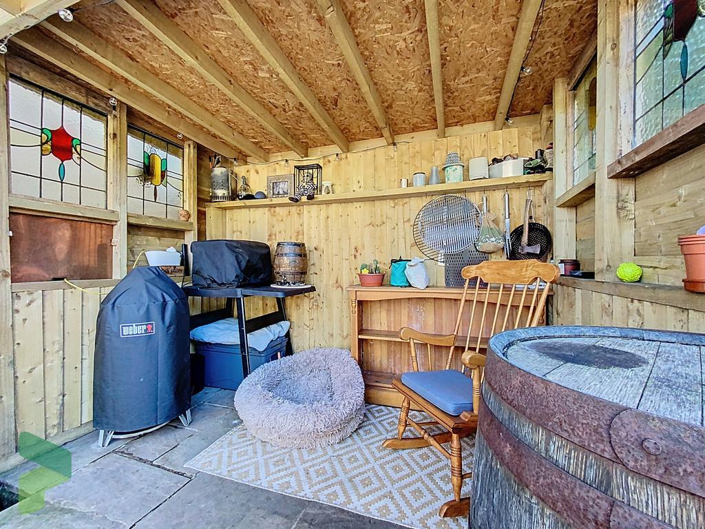 Covered Outdoor Entertainment Space or Wood Store