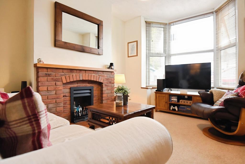 Lounger and Fireplace
