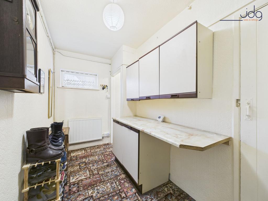 Utility Room and under stairs storage