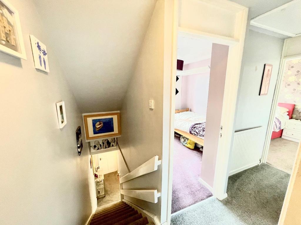 To the first floor landing