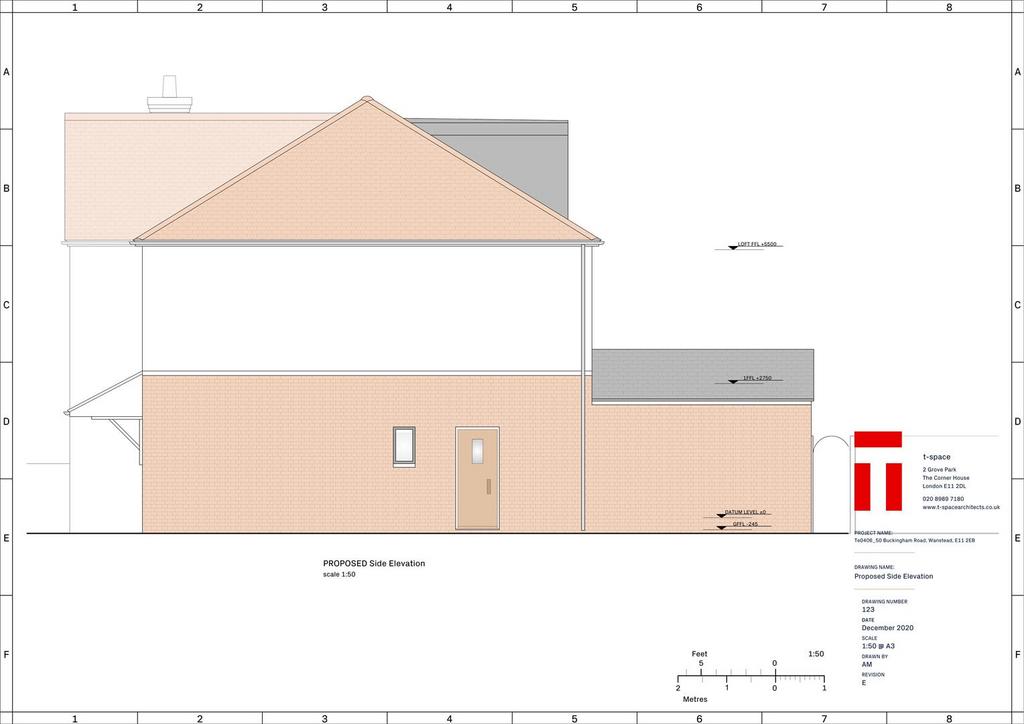 Proposed Side Elevation