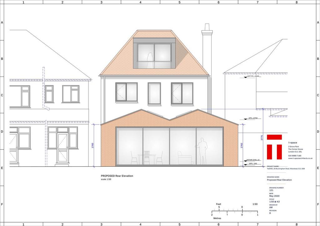 Proposed Rear Elevation