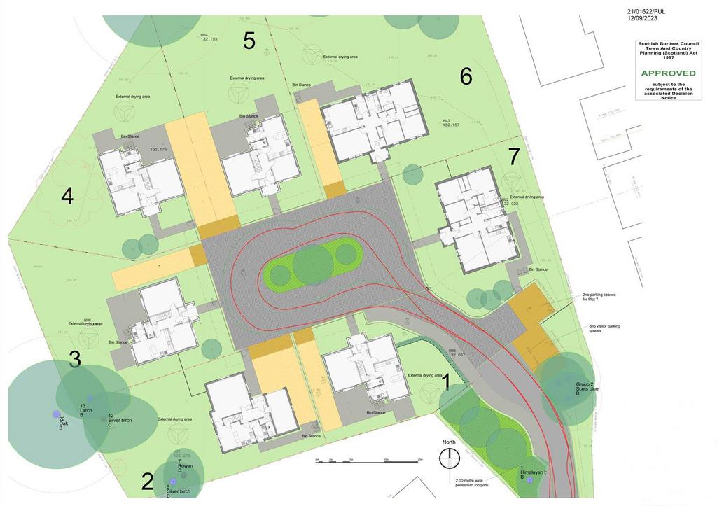 21 01622 ful-approved - site plan as proposed 1-12