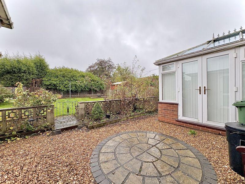 Rear garden