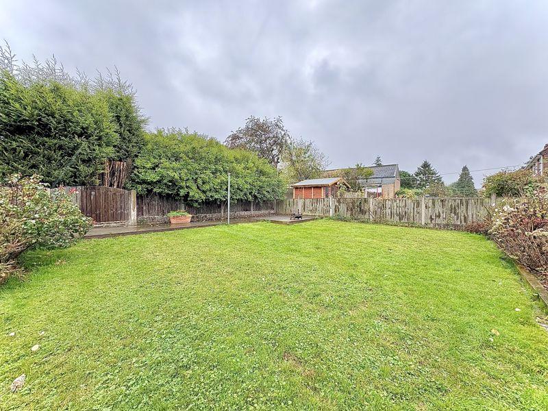 Rear garden