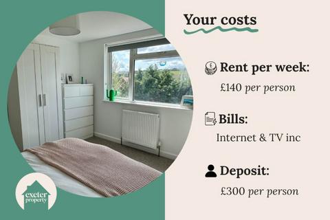 4 bedroom house to rent, Ridgeway, Exeter EX4