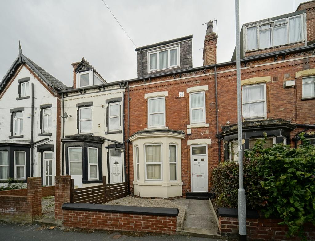 A charming front view of a traditional resident...