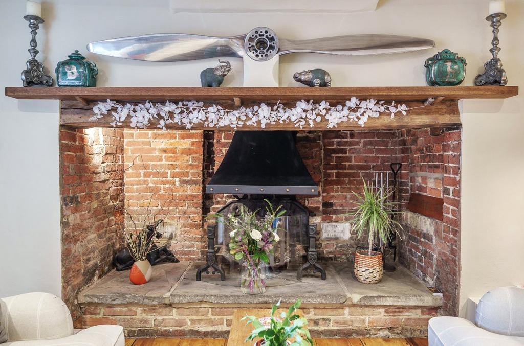Kitchen Fireplace