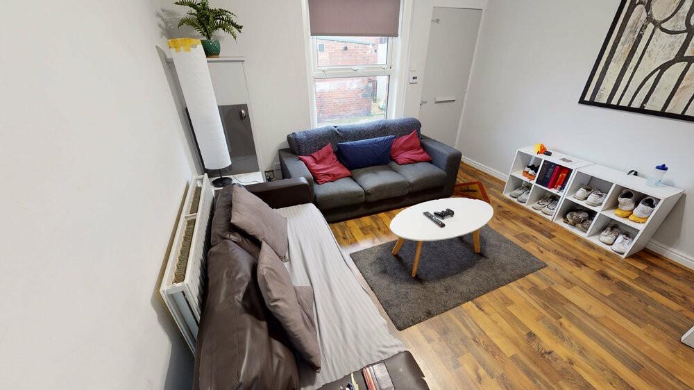 A bright and welcoming contemporary living room...
