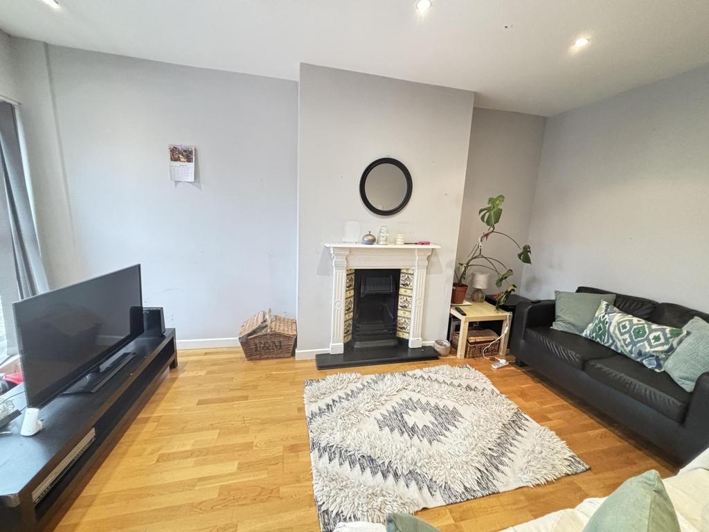 A bright, inviting living room with a contempor...