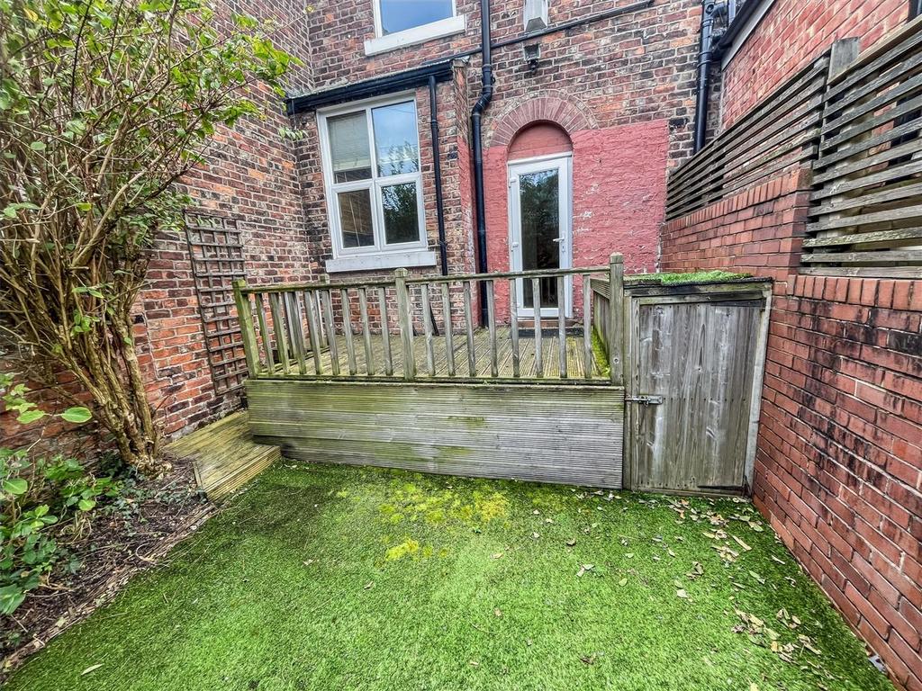 Rear of Property