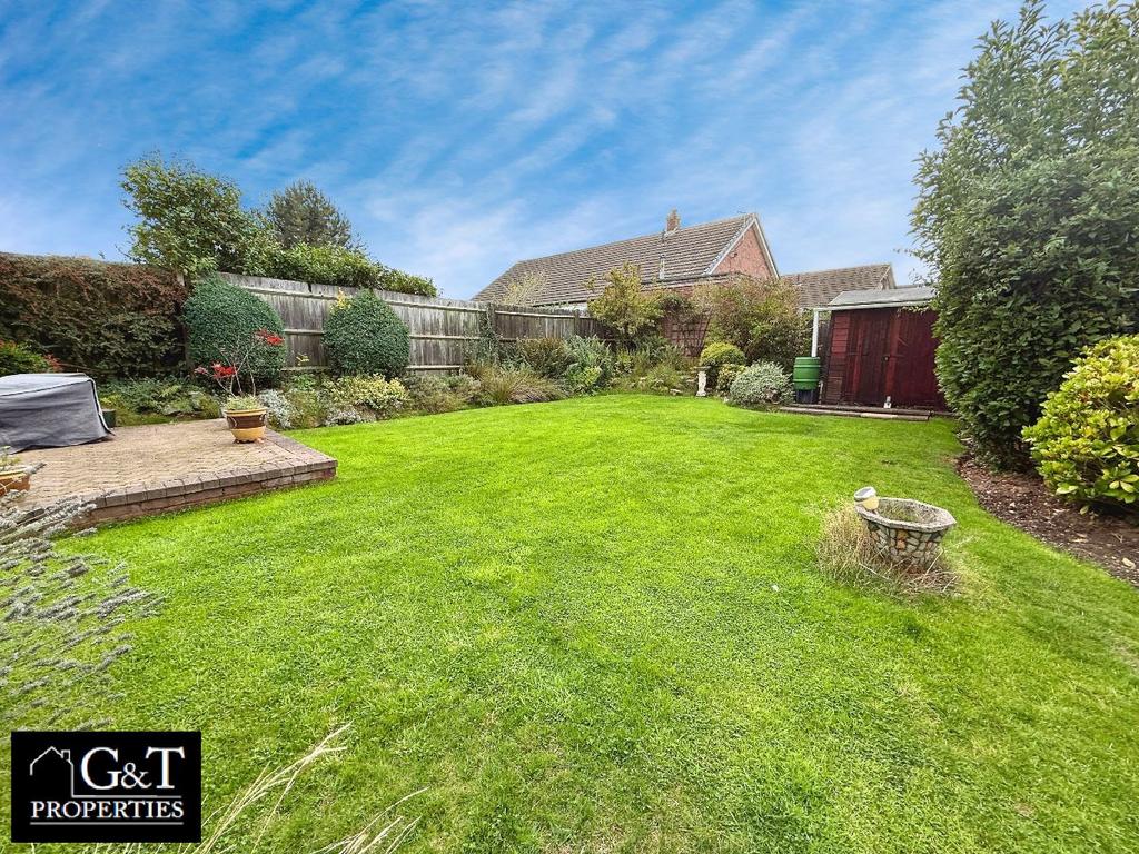 Rear garden